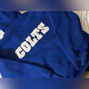 Indianapolis COLTS official Embroidered Fleece Hoodie - Men’s size XL - NFL